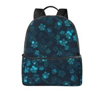 BWPDPXFJ Deep forest floret -Print Urban Commuter Stylish Lightweight Backpack For Travel & School, Versatile Daypack For Women With Padded Straps.