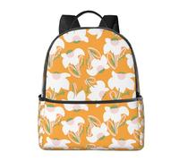 BWPDPXFJ flower coloring pattern -Print Urban Commuter Stylish Lightweight Backpack For Travel & School, Versatile Daypack For Women With Padded Straps.