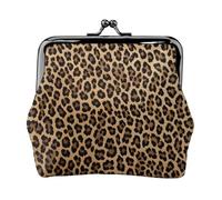 BWPDPXFJ Leopard Print -Print Travel Coin Purse with Wrist Strap, RFID Blocking & TSA Approved Compact Wallet for Swimming, Beach, Gift Set for Women.