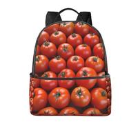BWPDPXFJ Many tomatoes -Print Urban Commuter Stylish Lightweight Backpack For Travel & School, Versatile Daypack For Women With Padded Straps.