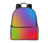 BWPDPXFJ Multi-colour pattern -Print Urban Commuter Stylish Lightweight Backpack For Travel & School, Versatile Daypack For Women With Padded Straps.