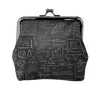 BWPDPXFJ Physics Printing -Print Travel Coin Purse with Wrist Strap, RFID Blocking & TSA Approved Compact Wallet for Swimming, Beach, Gift Set for Women.