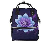 BWPDPXFJ Rectangle Mandala -Print Large Capacity Multi-Function Backpack Water-Resistant With Compartments For Hiking Travel Everyday Adults.