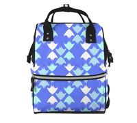 BWPDPXFJ Swifts -Print Large Capacity Multi-Function Backpack Water-Resistant With Compartments For Hiking Travel Everyday Adults.