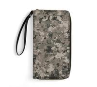 BWQMNT Durable And Portable Zebra Print Printed Leather Wallet: Perfect for Storing Cards, Cash And An On-the-go Lifestyle, It Is An Ideal Holiday Gift to Organize Your Essentials, Army Digital
