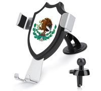 BWQSKL Universal Phone Holder for Car Vent Dashboard Windshield Flag of Mexico Car Mount Compatible iPhone 16 Pro Max 15 14 13, Samsung