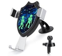 BWQSKL Universal Phone Holder for Car Vent Dashboard Windshield Glow in The Dark Car Mount Compatible iPhone 16 Pro Max 15 14 13, Samsung