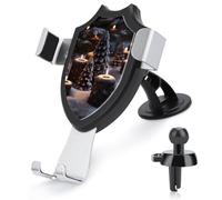 BWQSKL Universal Phone Holder for Car Vent Dashboard Windshield There is Snow on The Candle Car Mount Compatible iPhone 16 Pro Max 15 14 13, Samsung