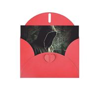 BWQTRYD Hacker Greeting Cards Blank Note Cards with Envelopes Happy Birthday Card Thank You Card Wedding Party Invitation Cards for All Occasions 4x6 Inch