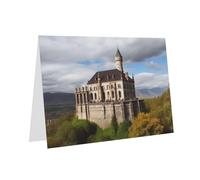 BWQTRYD Historical monuments of Armenia Greeting Cards Blank Note Cards with Envelopes Happy Birthday Card Thank You Card Wedding Party Invitation Cards for All Occasions 4x6 Inch