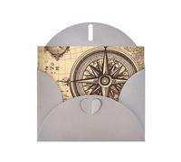 BWQTRYD Law of the Compass Navigation Greeting Cards Blank Note Cards with Envelopes Happy Birthday Card Thank You Card Wedding Party Invitation Cards for All Occasions 4x6 Inch