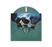 BWQTRYD Skeleton on the water Greeting Cards Blank Note Cards with Envelopes Happy Birthday Card Thank You Card Wedding Party Invitation Cards for All Occasions 4x6 Inch