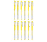 BWR Artline Softline 1700 12 Pack Fine 0.7mm Pens Yellow