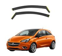 BWS Premium Wind Deflectors For VAUXHALL CORSA D E 3-doors 2006-2019 2-Pieces, Enhance Driving Comfort with Window Visors (UK Stock)