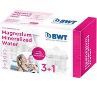 BWT 120 Litre Longlife Mg2+ Water Filter Cartridge 3 Plus 1 Pack, White