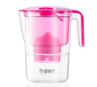 Bwt 2.6 L Vida Manual Timer Water Jug With 1 Cartridge - Pink