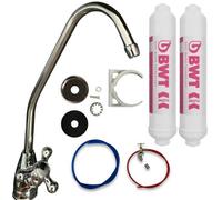 Bwt Magnesium Mineralizer In Line Under Sink Drinking Tap + 2 Water Filters