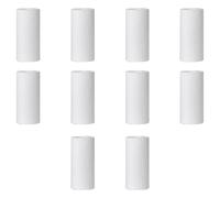 Bwuikim 10Pcs 5Inch PP Sediment Filter Cartridges PP Cotton Sediment Replacement Suitable for Water Purifiers Pitcher Refill