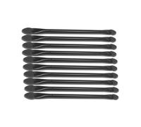 Bwuikim 10pcs Sponge Twin Headed Aging Tools for Accurate Color Application in Art and Model Projects Short Bristle Structure