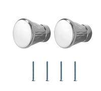 Bwuikim 1pair Zincs Alloy Dressers Knob Kitchen Cabinet Door Handle Cupboard Pulls Vintage Drawer Knob Furniture Hardware Zincs Alloy Cabinet Furniture Handle Decoration