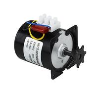 Bwuikim 220v Synchronous Motor Replacement 2.5 R/min for Chicken Egg Incubator Turner Printing Machine Barbeque Equipment Egg Turner Motor for Incubator