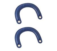 Bwuikim 2Pcs Stylish Curved PU Bag Handle Strap Replacement for Comfort and Durability for Creators and Fashion Individuals Commuters Handle