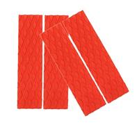 Bwuikim 4Pcs Surfing Front Traction AntiSlip Pad Surfboard Deck Front Traction Pad for, Surfs Boards, Skimboards Accessories