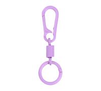 Bwuikim 5Pcs MultiPurpose Metal Swivels Clasp Hanging Clip Spring Keychains Buckle Carabiner Outdoor Hiking Tool Metal Swivels Clasp Hanging