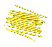 Bwuikim 6/14 Set Clay Sculpting Wax Carving Pottery Tools Sculpture Shaper Polymer Modeling for Lover Modeling Tool for Shaping Double Ended Ceramic Pottery Tool for Kids