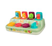 Bwuikim Activity Board Sensory Toy Cause Effect Learning for Kid Hand Skill Teaching Fun Sensory for