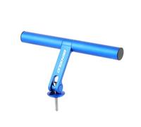 Bwuikim Bike Handlebar Extender with Double Mounting Clamp Bracket Aluminum Alloy Handlebar Extensions for Bicycles & Motorcycle Flashlight Mount