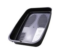 Bwuikim Bin for Home and Car Organization Space Saving Vehicle Shoe Storage Tray Multipurpose Home Entryway Organiser Storage Bin