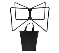 Bwuikim Camping Foldable Metal Stand Portable Luggage Rack Ices Box Holder Coolers for Outdoor Picnics Fishing Luggage Rack Camping Folding Coolers Box