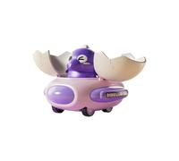 Bwuikim Children Diecast Vehicle Car Toy with Push and Go Action Transforming Car Model Fun Dinosaur Shape Exciting Game Family Game Dinosaur Vehicle