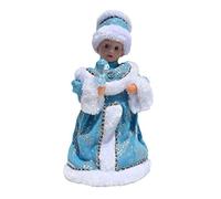 Bwuikim Creative and Attractive Santa Toy Made by and Cloth Strong Anti Fall Can Make Sounds Kids Favo Santa Toy Music for Kids and Cloth