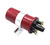 Bwuikim DLB105 High Performance Standard 12V Sports Ignition Coil for All Engines with Point & Condenser Automobile Replacement Ignition Coil Packs and Plugs