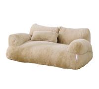 Bwuikim Dog Puppy Couch Base Detachable Cover Sofa for Small to Pets Creative Pet Bed Cute Nest Couch