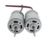 Bwuikim Dynamic 12V Small Motor Set Portable for Toy Boat Propulsions and Robotics High Torqued 10000RPM Gear Motors Use Toy Motor