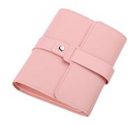 Bwuikim Ear Studs Collection Notebook Earring Organizer PU Storage Bag Portable Cases for Earrings Earrings Display Bag