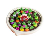 Bwuikim Early Learning Carrot Sorting Playset for Kids Develops Color Awareness Through Activities for Home Use Parent Child Interaction Game