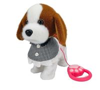 Bwuikim Electric Barking Puppy with Remote Control Walking Movement Singing for Safe RolePlay Activity Walking Singing Barking Dog Toy for Kids