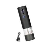 Bwuikim Electric Rechargeable Salts and Peppers Grinder Adjustable Coarseness Spices Mill Practical Kitchen Tool and Accessories Battery Operated Grinder