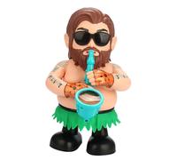 Bwuikim Electric Singing Dancing Saxophonist Swinging Toy with Dynamic Music and Flashing Light Sound Toddler New Year Gift Dancing Saxophonist