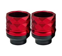 Bwuikim Elegant Motorbike Fork Crash Protector Aluminum Construction Shock Absorption Tight Motorbike Fork Strengthening