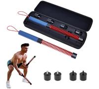 Bwuikim Ergonomic Fitness Rope with Strong Steel Spring for Home Workouts & Efficient Workout Battle Rope
