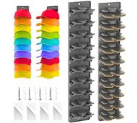 Bwuikim Hat Planner Mounting Set Includes Gluey and Screw Preferences for Strong Installation on Partitions Doors Otherwise Closets Three Thousand Home Use Space Defender