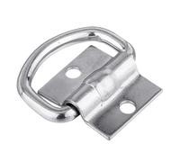 Bwuikim Heavy Duty D Rings Tie Downs Boat Anchors Points Kayak Lashing Rings for Cargo Securing in Trailers Trucks Boats & Kayaks Vehicle Load Restraints