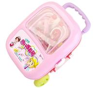 Bwuikim Interactive Doctor Pretend Play Toy Suitcase for Children with Stethoscope Thermometers for Home Classroom Education Use Simulation Medical Kits Toy