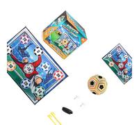 Bwuikim Interactive Soccer Training Mat for Children with Gripping Spheres and Goal Practice Wall Mounted Soccer Game