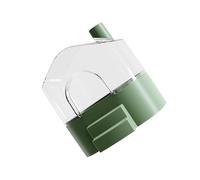 Bwuikim Large Clear Hamster Sand Bath Container Hygienic Cleaning Play Habitat Accessories for Dwarf Hamsters Small Pet Small Animal Habitat Sand Bath House